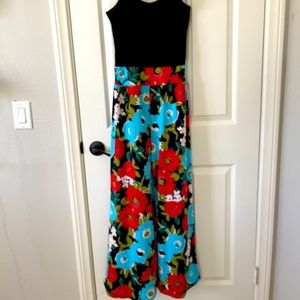 Derek Heart Floral Jumpsuit